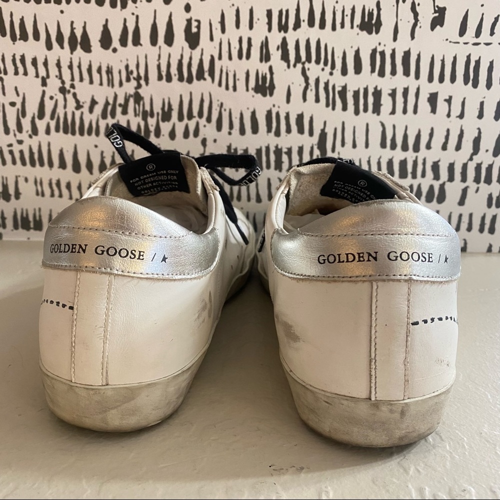 Golden Goose Dotted Star Superstars 40 - Picture 4 of 8